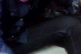 Malay awek tudung kena pancut