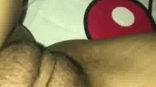 Melayu faraj berbulu melancap