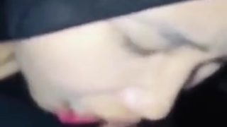 Hijab melayu jilat batang hitam