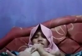 Jilbab gadis nakal jari farajnya